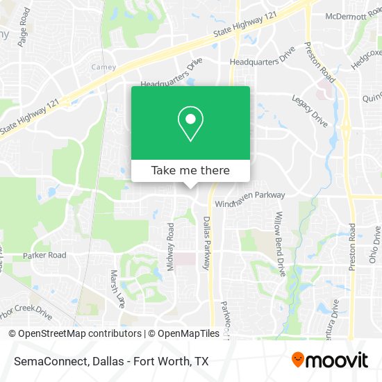 SemaConnect map