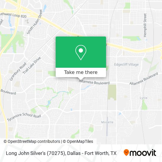 Mapa de Long John Silver's (70275)