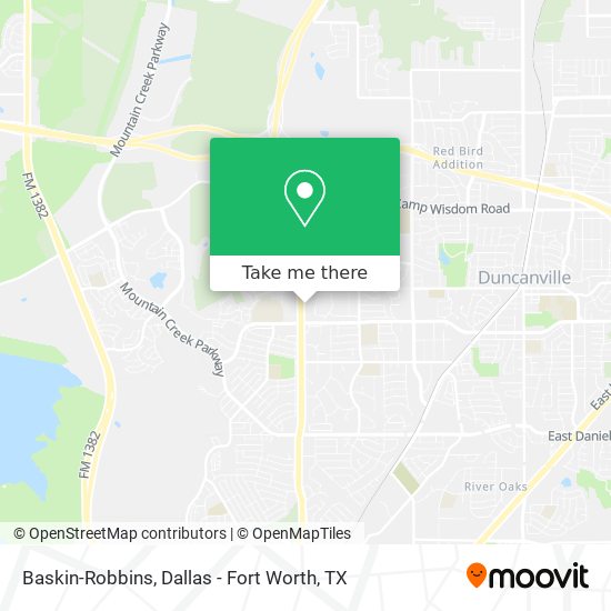 Baskin-Robbins map