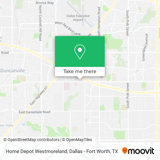 Home Depot Westmoreland map
