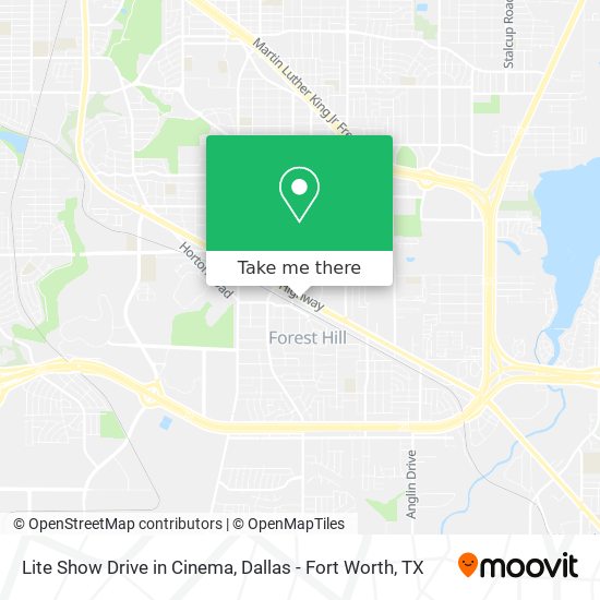 Mapa de Lite Show Drive in Cinema