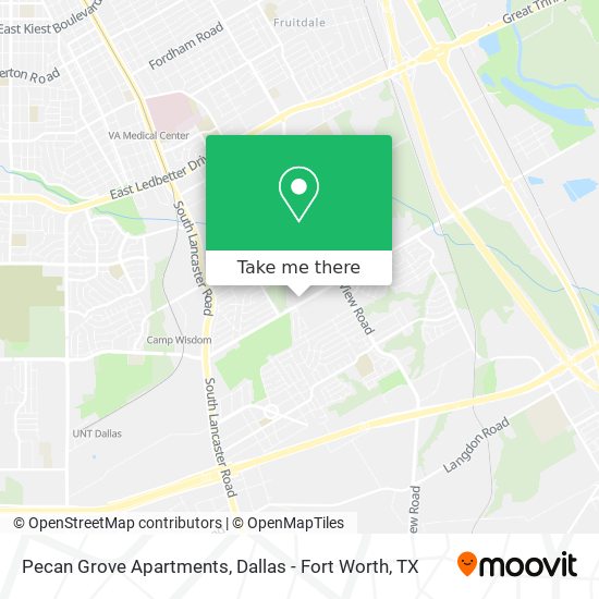 Pecan Grove Apartments map