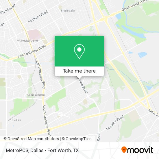 MetroPCS map