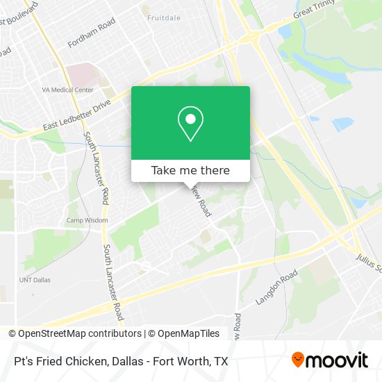 Mapa de Pt's Fried Chicken