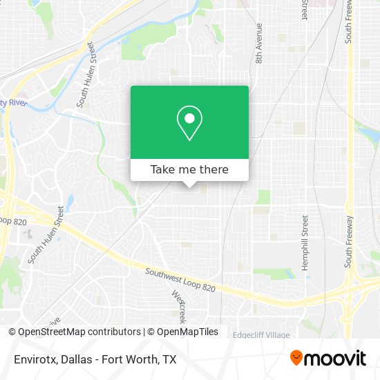 Envirotx map