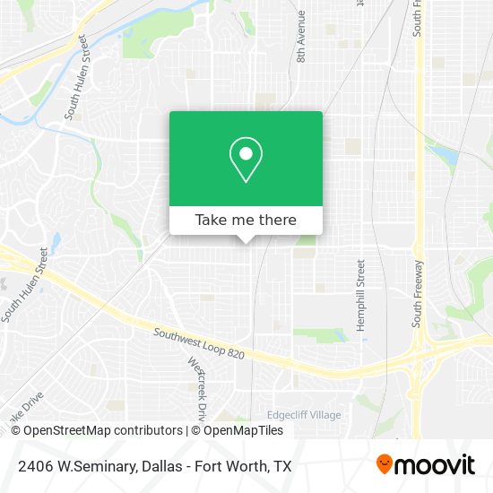 2406 W.Seminary map