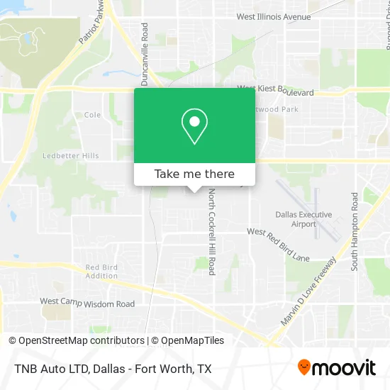 TNB Auto LTD map