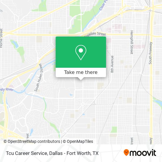 Tcu Career Service map