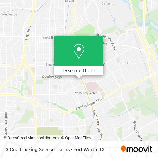 Mapa de 3 Cuz Trucking Service