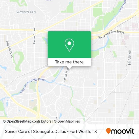 Senior Care of Stonegate map