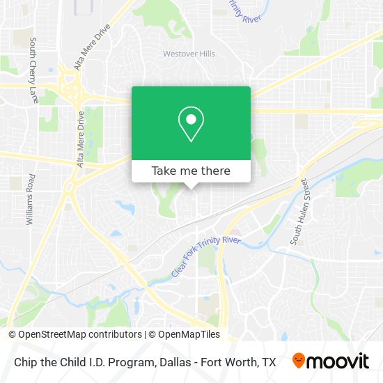 Chip the Child I.D. Program map