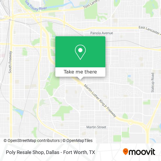 Poly Resale Shop map