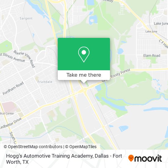 Hogg's Automotive Training Academy map