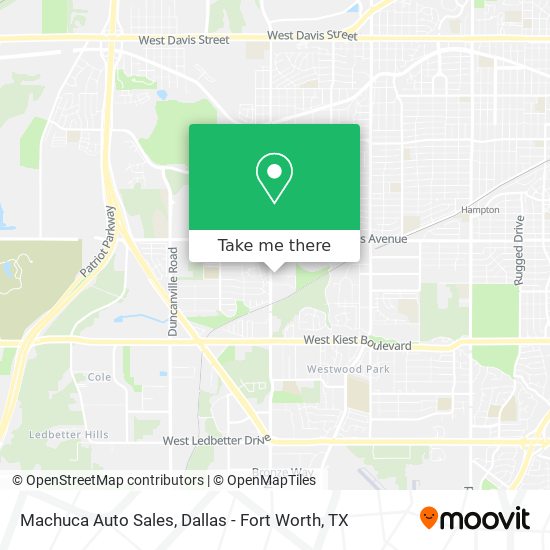 Mapa de Machuca Auto Sales