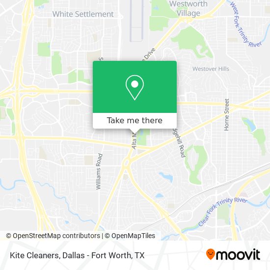 Kite Cleaners map