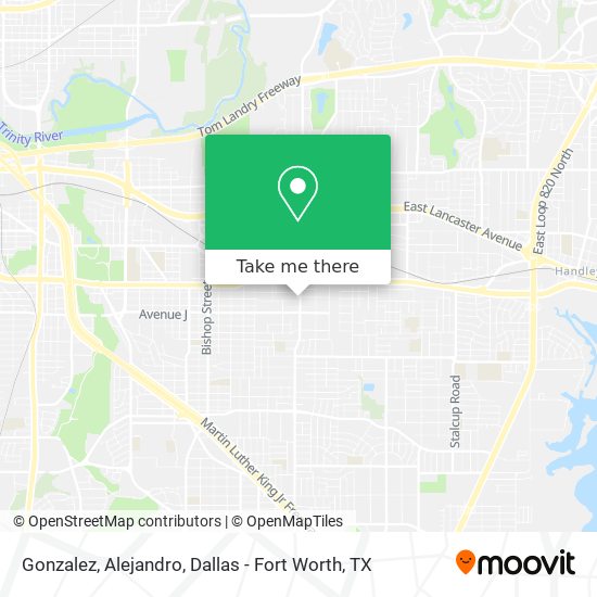 Mapa de Gonzalez, Alejandro