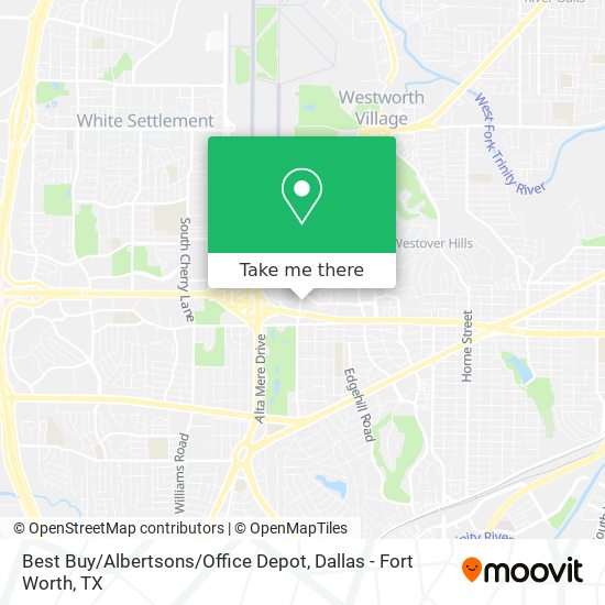 Best Buy / Albertsons / Office Depot map