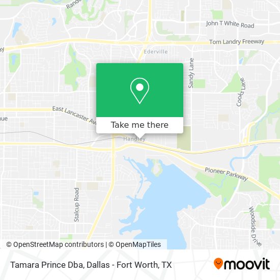 Tamara Prince Dba map