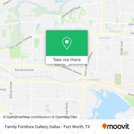 Family Furniture Gallery map