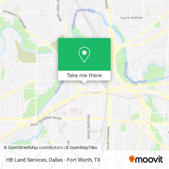 HB Land Services map