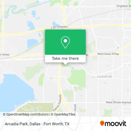 Mapa de Arcadia Park