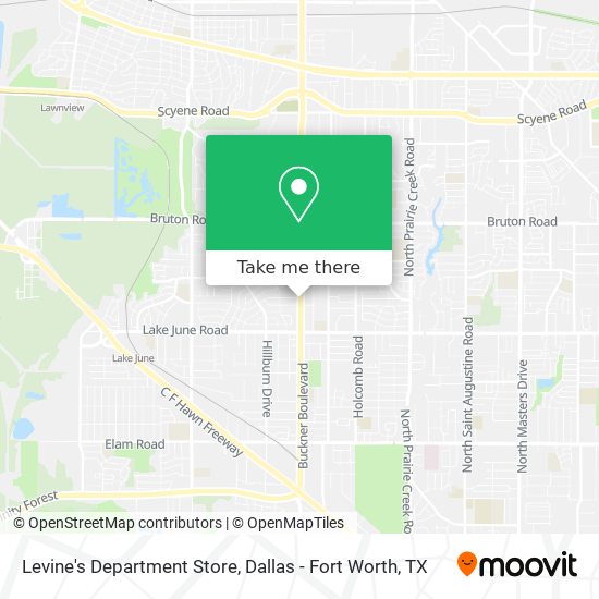 Mapa de Levine's Department Store