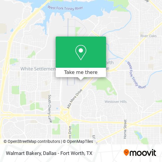 Walmart Bakery map