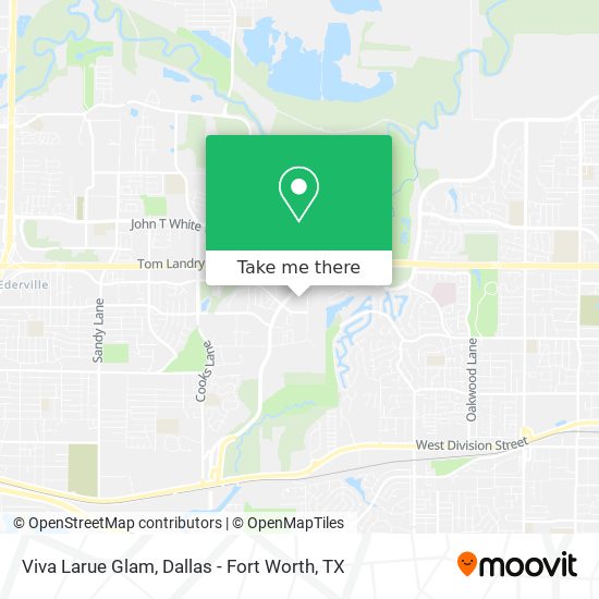 Mapa de Viva Larue Glam