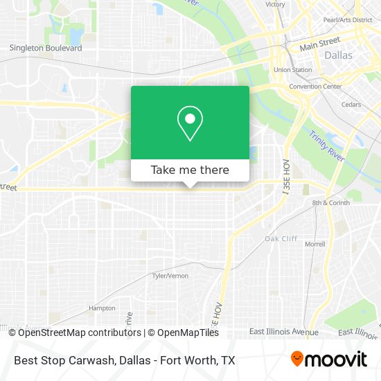 Best Stop Carwash map