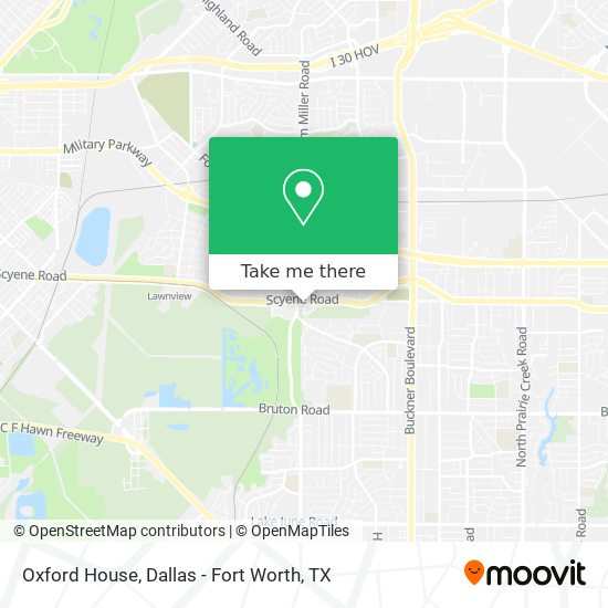 Oxford House map