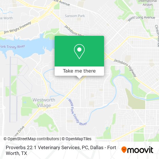Proverbs 22 1 Veterinary Services, PC map