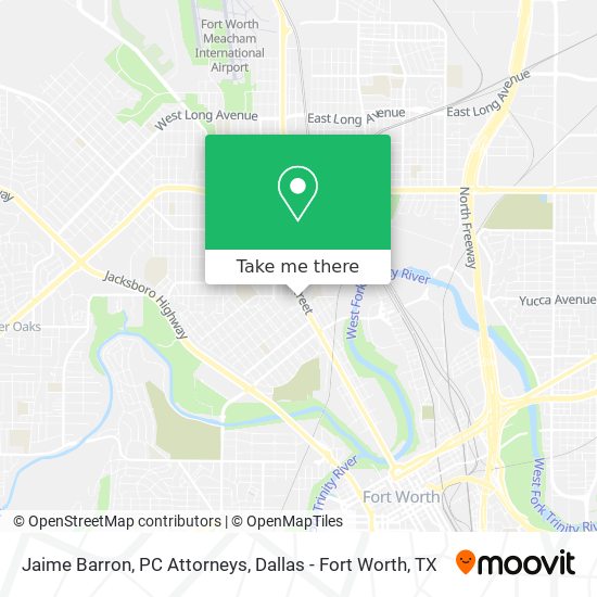 Mapa de Jaime Barron, PC Attorneys