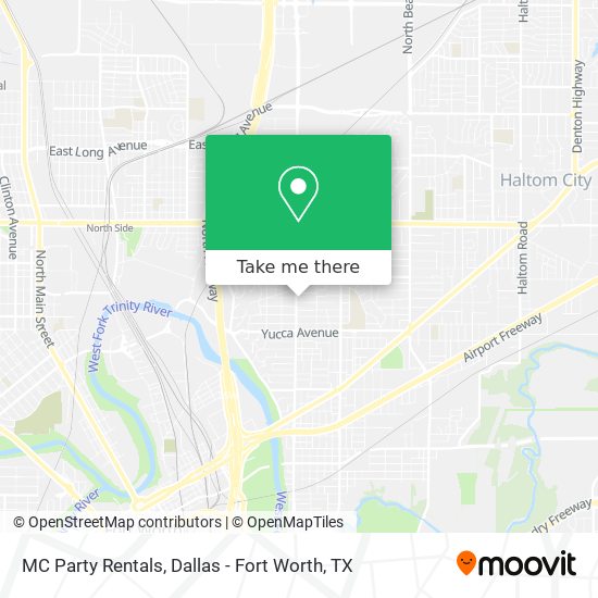 MC Party Rentals map