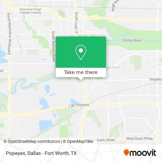 Popeyes map