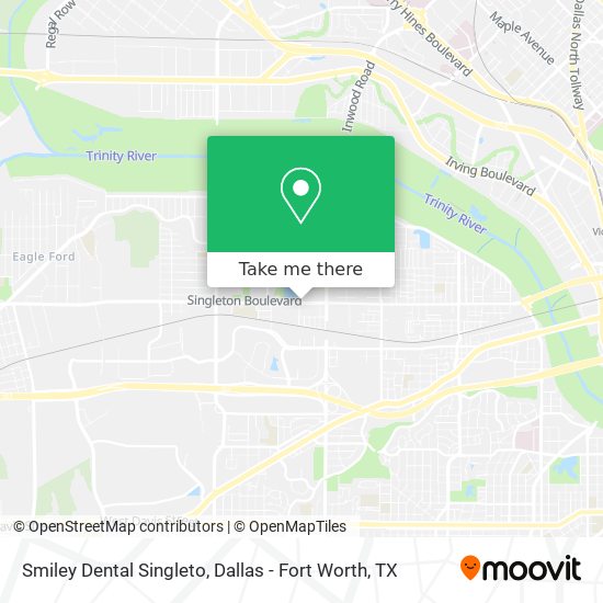 Mapa de Smiley Dental Singleto