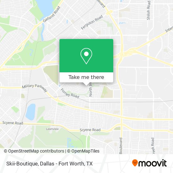 Skii-Boutique map