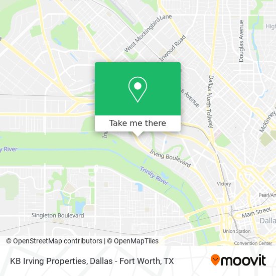 Mapa de KB Irving Properties