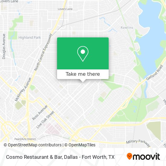 Cosmo Restaurant & Bar map