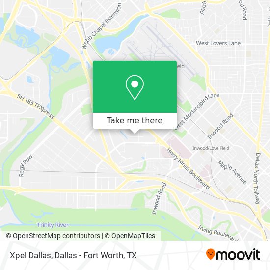 Mapa de Xpel Dallas