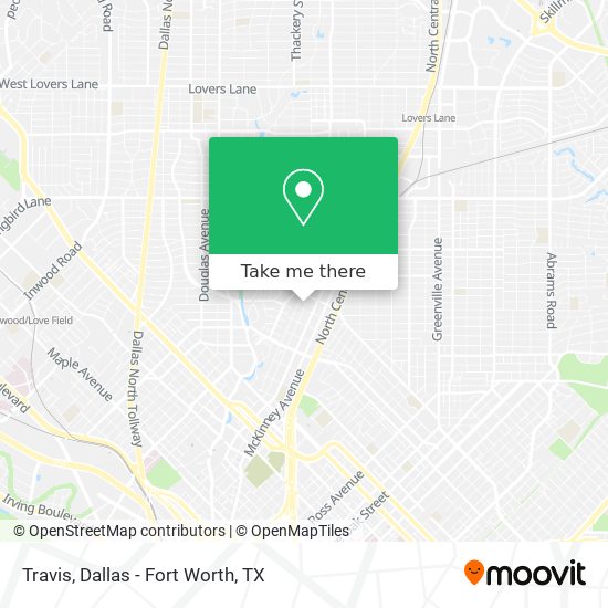 Mapa de Travis