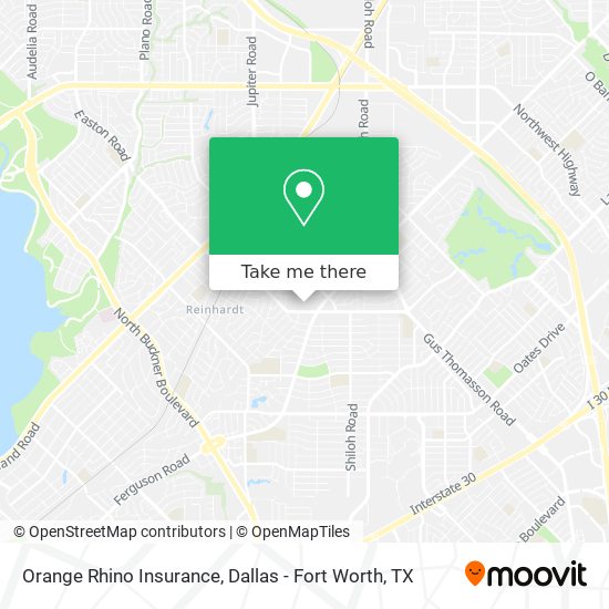 Mapa de Orange Rhino Insurance