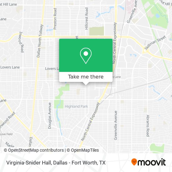 Mapa de Virginia-Snider Hall