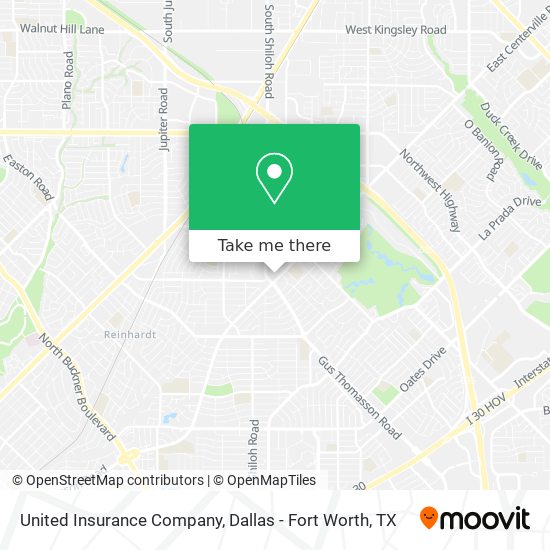 Mapa de United Insurance Company