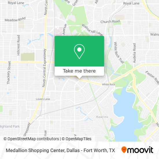 Medallion Shopping Center map