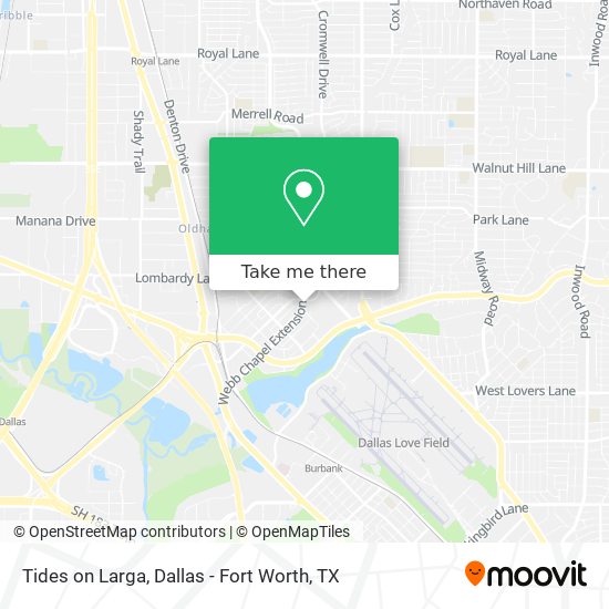 Mapa de Tides on Larga
