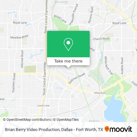 Brian Berry Video Production map