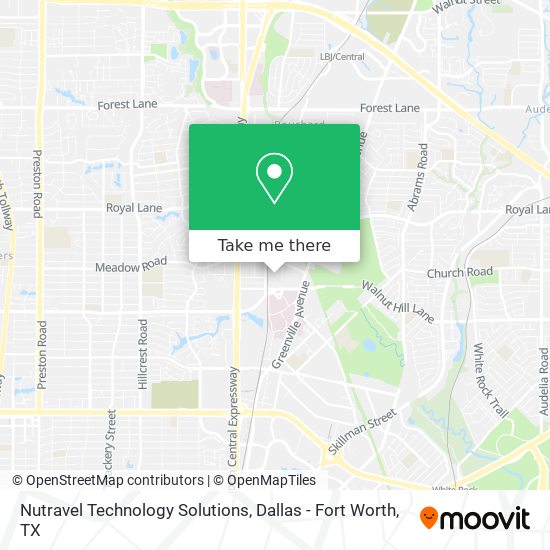 Nutravel Technology Solutions map