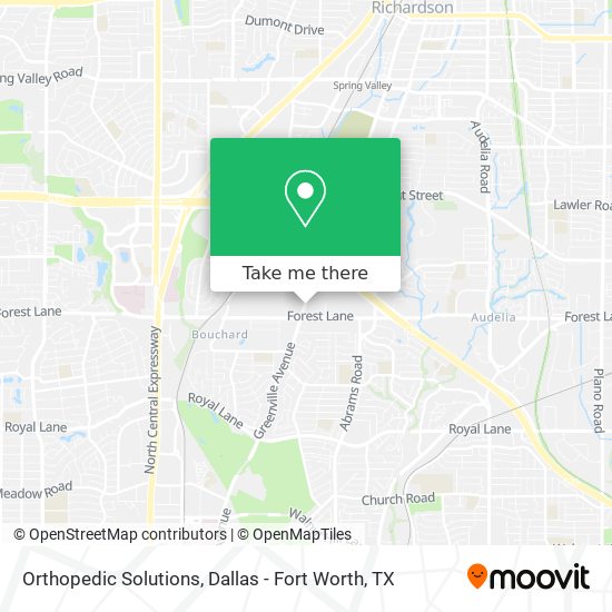 Orthopedic Solutions map