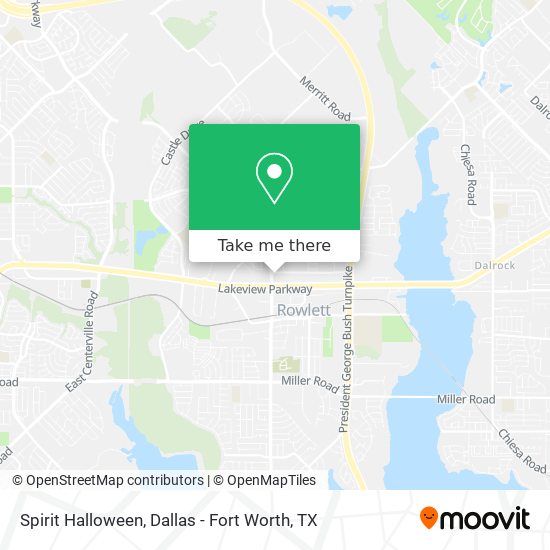 Spirit Halloween map