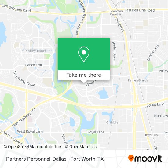 Partners Personnel map